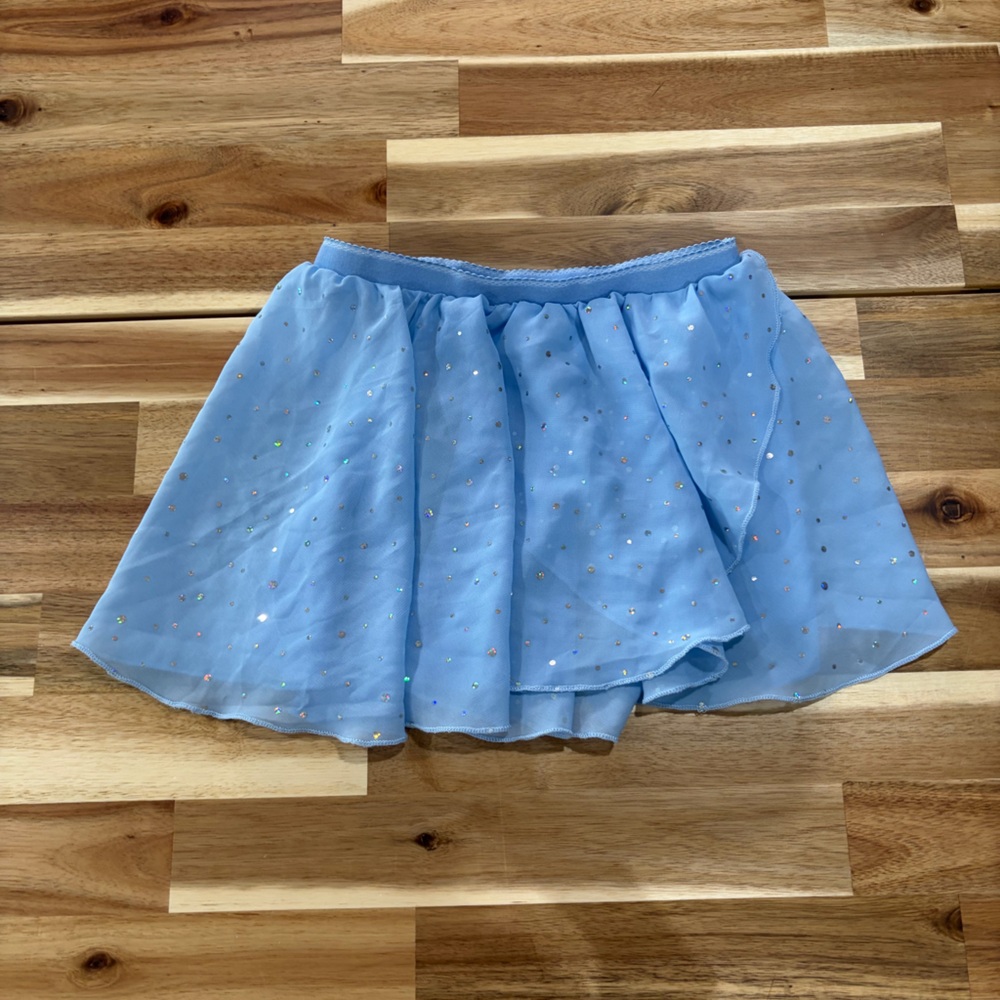Little Girl Blue Dance Skirt